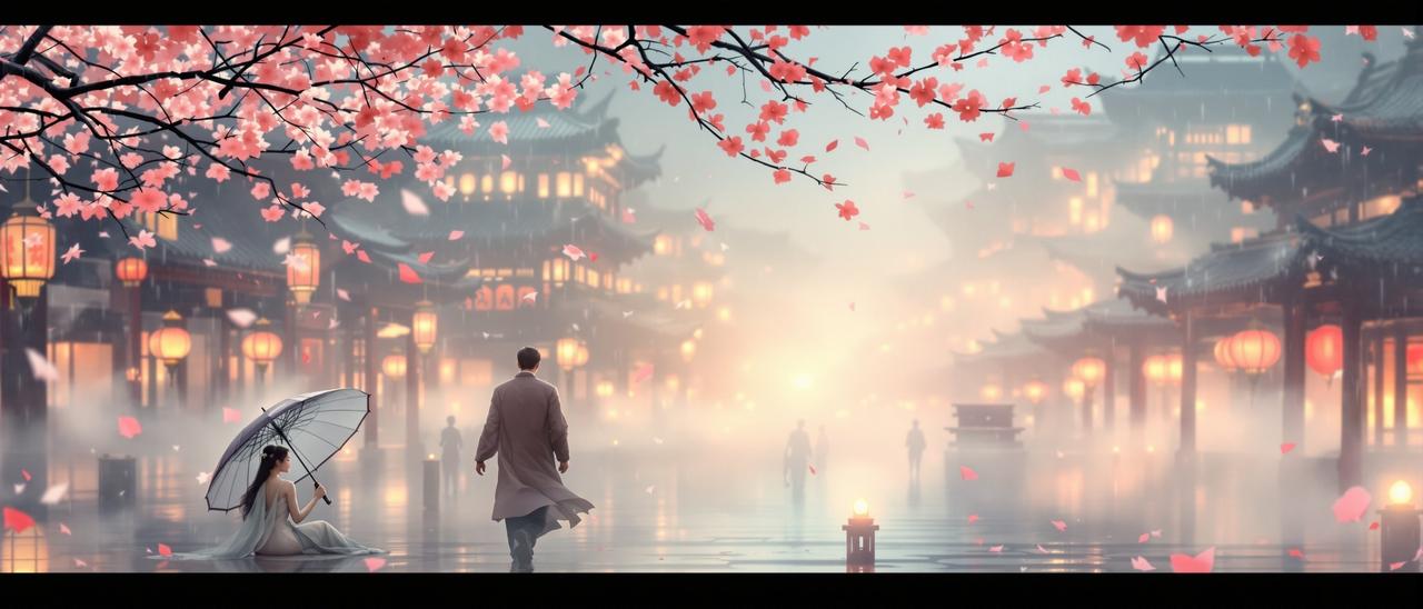 雨落长安 - 一场穿越千年的爱恋，在烟雨朦胧中缓缓展开
